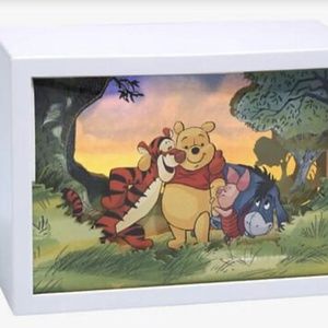 Disney Winnie The Pooh Scene Lit Multi-Layered LED Light Box